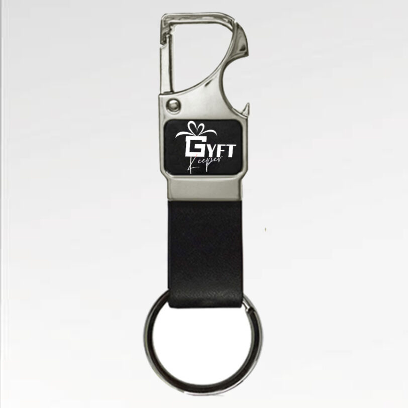 Metal Loop Keyxhain with Opener - Image 3